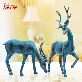 

Lucky deer furnishing articles and moved into opening gifts home room adornment sweet and practical wedding gift