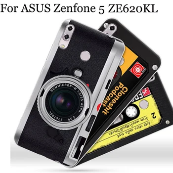

2pcs Fundas For ASUS Zenfone 5 case ZE620KL cover Retro cartoon Soft shell For ASUS Zenfone5 case ZE620KL back cover cases skin