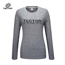 Спортивный Dri Fit Женский Быстросохнущий круглый вырез женский спортивный длинный рукав походная футболка тактическая одежда походные футболки