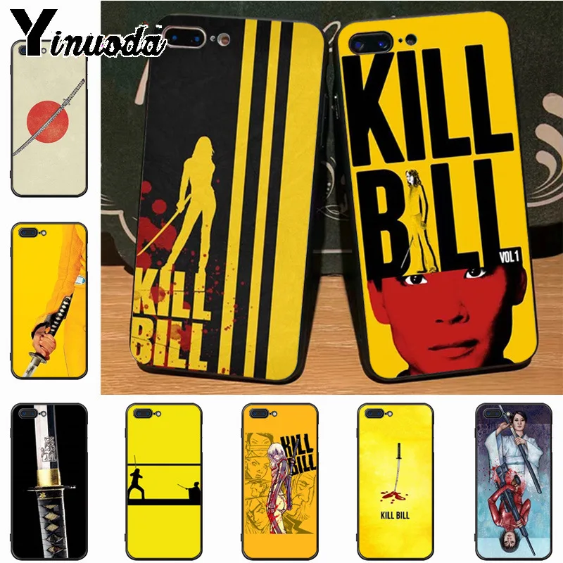 

Yinuoda kill bill movie Ultra Thin Cartoon Pattern soft tpu Phone Case for iPhone 7plus X 6 6S 7 8 8Plus 5S 11pro case