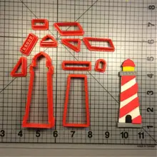 Светлая серия торта украшения инструменты клиент сделал 3D напечатанный помадка форма для кекса Формочки печенья кухонная принадлежность для резки