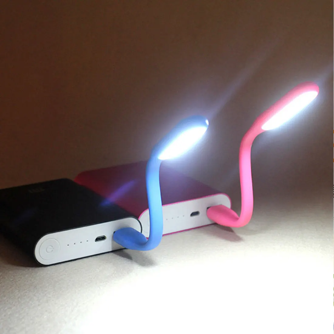 Multi Color Mini Flexible USB led Night Lights Table Lamp Reading Book Light Gadgets USB Hand
