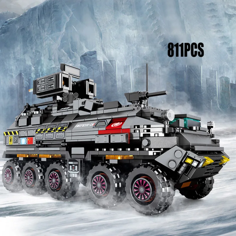 

Legoings Tank 881pcs Building Blocks Military Army Model Set Educational Toys For Children