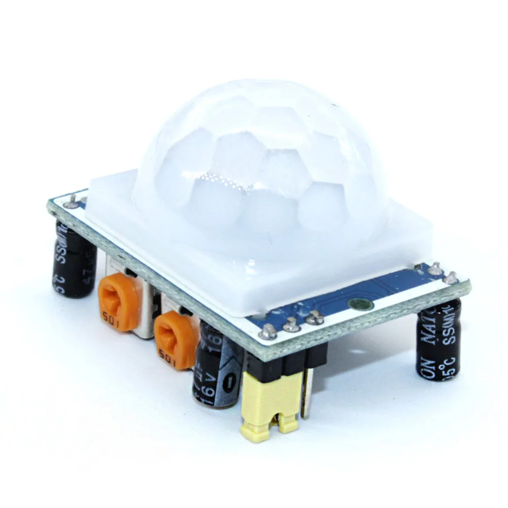 HC SR501 human infrared sensor module containing the lens for arduino ...