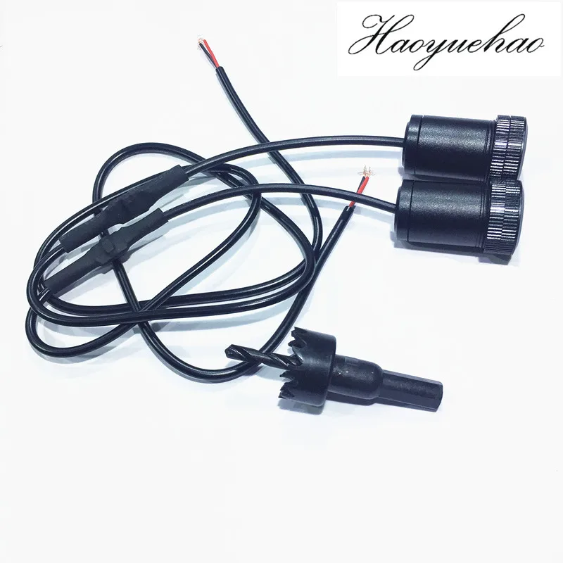 Haoyuehao 2X car LED door sign welcome light car laser sign projection light for Volkswagen  beetle touran kaidi bora