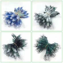 50 шт./блок DC5V WS2811 Светодиодный модуль пикселей, черный/зеленый/белый/RGB провода гирлянды Рождество праздник, адресуемый, IP68 водонепроницаемый