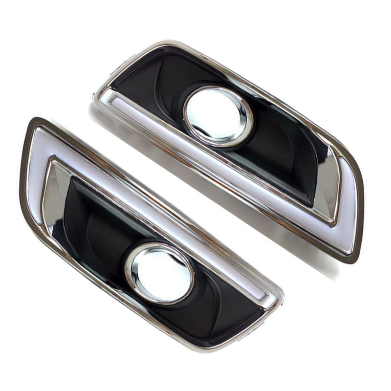 

For Chevrolets Chevy Malibu 2011-2015 LED Daytime Running Lights DRL lamp Relay With Yellow Turn Signal Lights COB light.