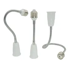 20 Вт, 30 Вт/40/50/60 см Длина E27 для E27 гибкий Расширение адаптер разъем светодиодный светильник лампа база конвертор