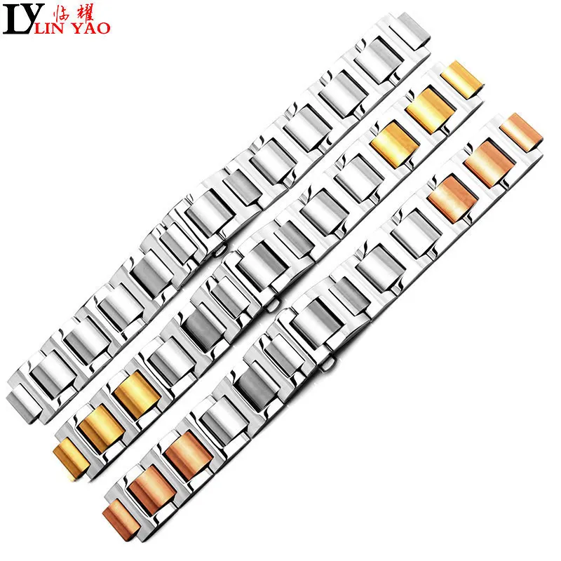 

Stainless Steel Man Woman Watch Band 14mm x 9mm18mm x 11mm 20mm x 12mm for Blue Balloon Strap Bracelet Free tools Exempt postage