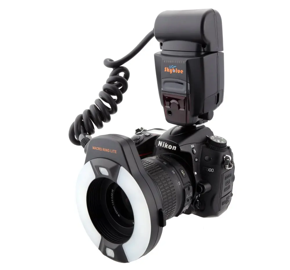 Meike MK 14EXT i TTL Macro Ring Flash for Nikon D7100 D7000 D5200 D5100