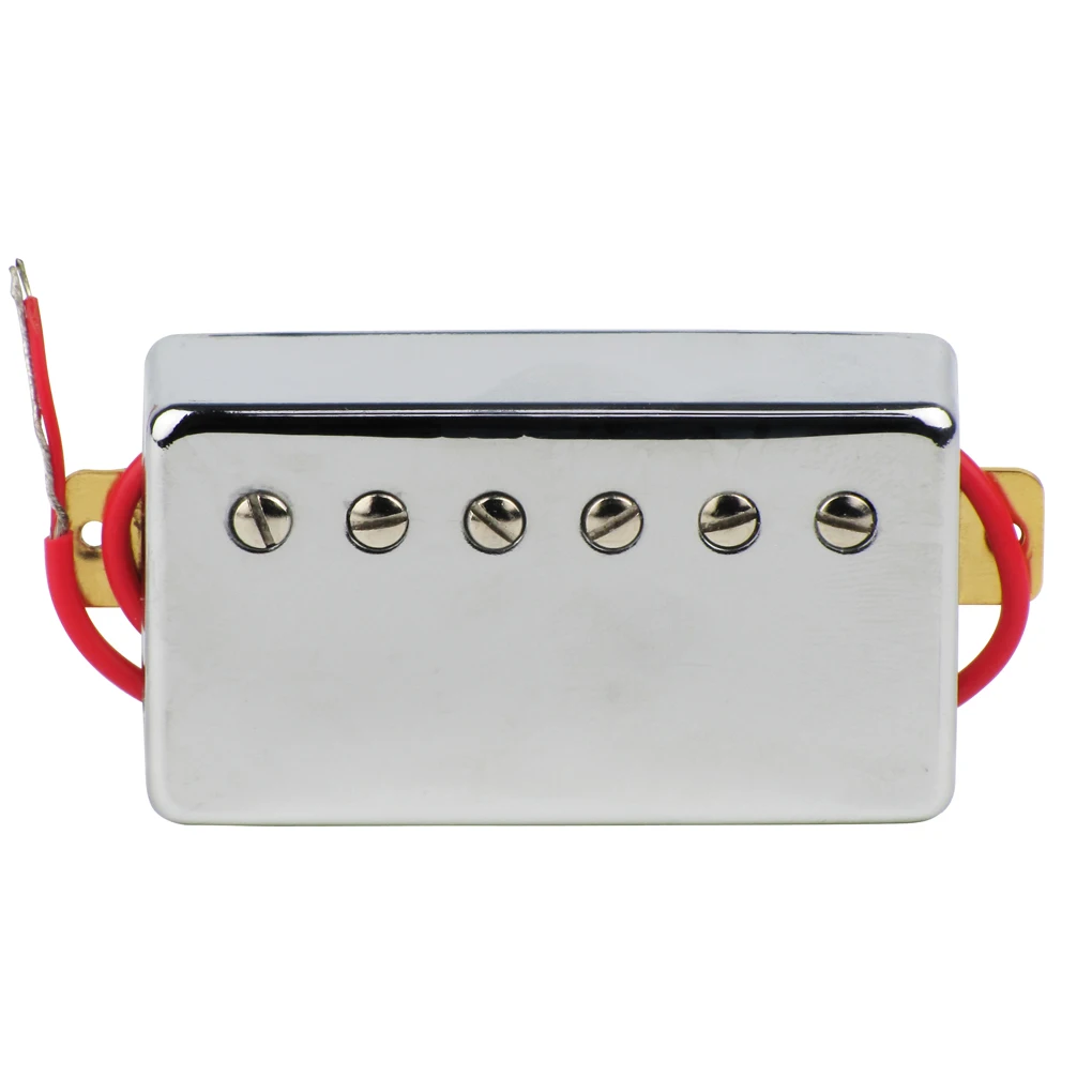 OriPure 1Pcs Chrome LP Style Electric Guitar Pickup Double Coil Humbucker Neck 50mm | Спорт и развлечения