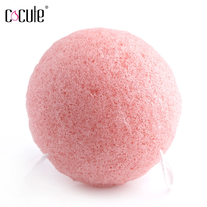 Cocute 1 шт. натуральная губка для лица очищающая хлопковая бамбуковая Очищающая