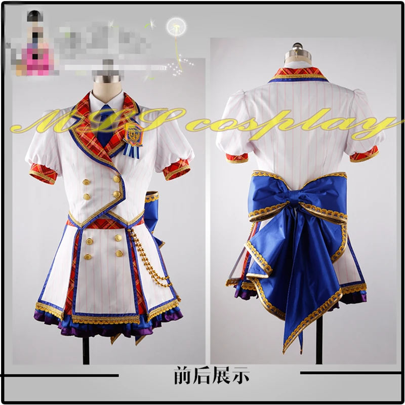 

Japanese Anime THE IDOLM@STER Cinderella Girl Cosplay Costume 6th Anniversary Dance Dress Stage Formal Dress Custom Made Clothes