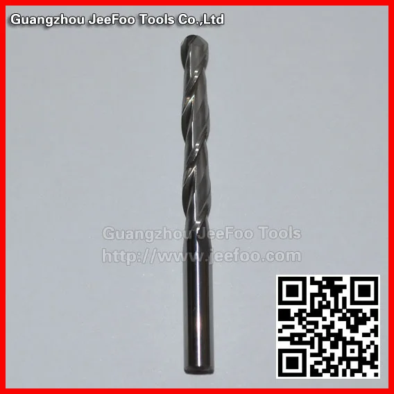 

6*42mm Solid Carbide Two Flutes Ball Nosed End Mills, CNC Cutting Tools, End Milling Bits