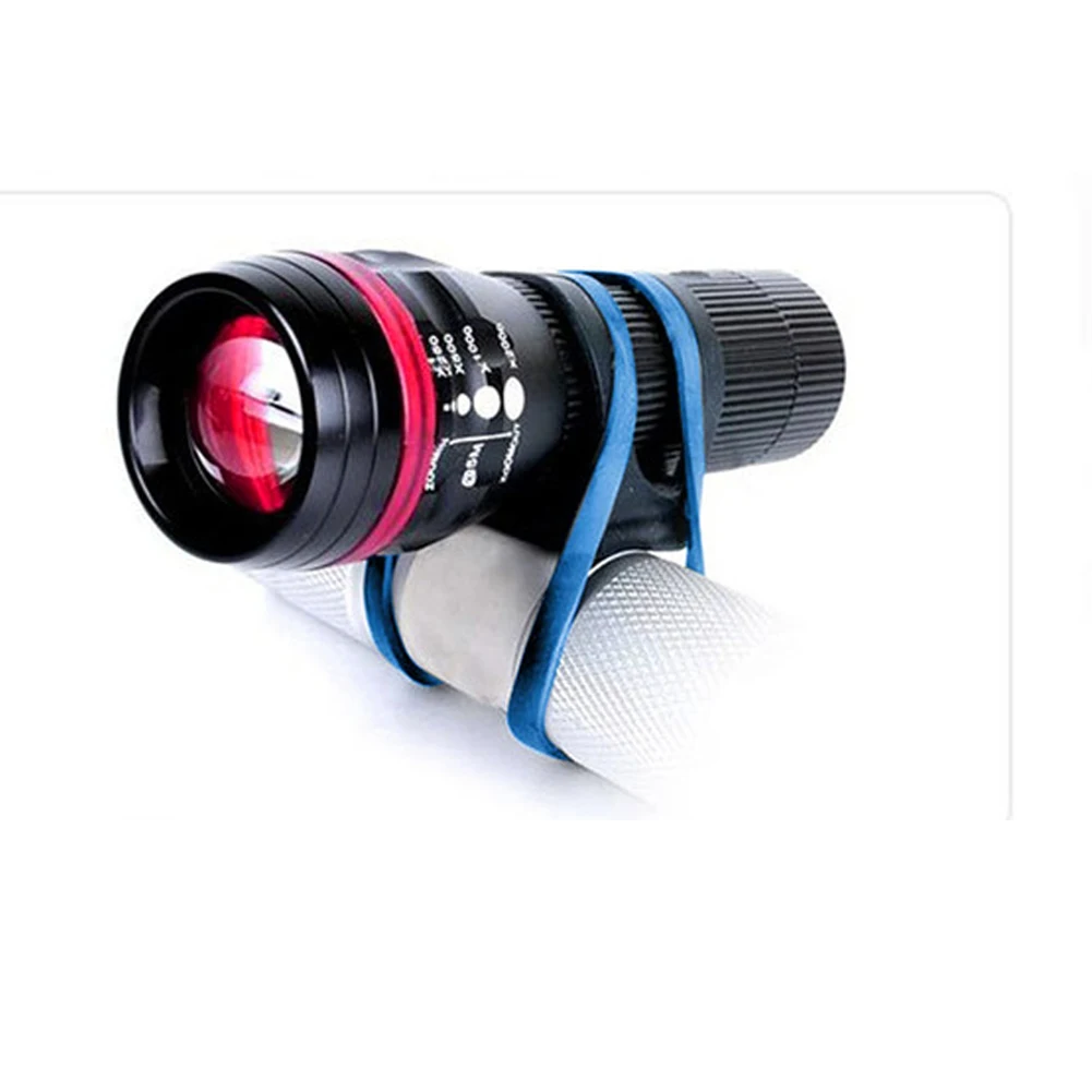 Cheap Bicycle Handlebar Silicone Strap Bike Front Light Holder Phone Fixing Elastic Tie Rope Cycle Bicicleta Torch Flashlight Bandages 1