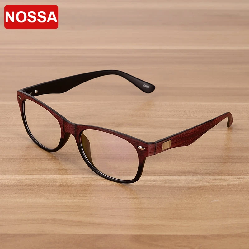 

NOSSA Vintage Points Eyeglasses Frame Women's Retro Glasses Frame Fahion Men's Spectacle Frame Clear Lens Optical Glasses