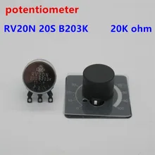 TOCOS RV20N 20 S B203K 20 K потенциометр импорт+ ручка+ циферблат rv20n20sb203 b203K