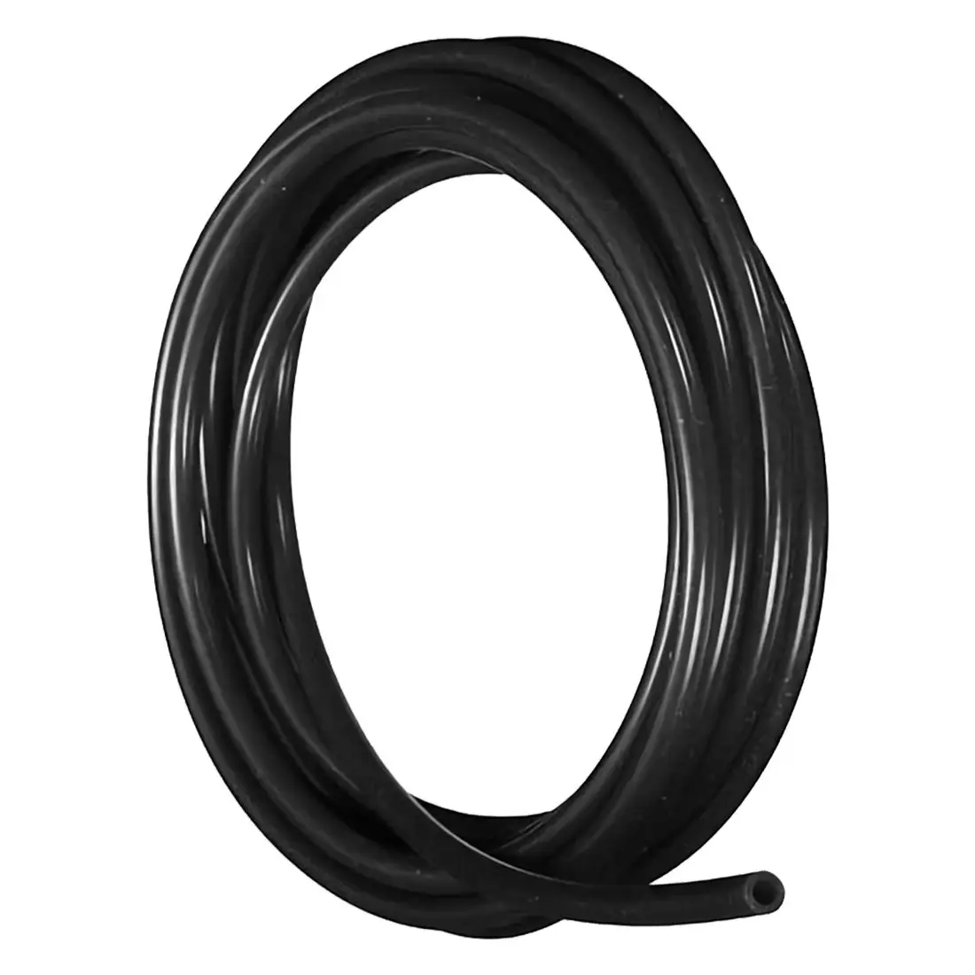 8mm ID Black 2 Metre Length Fuel and Oil Resistant Rubber Hose AutoSilicone.