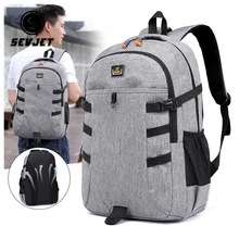 Oxford Waterproof 14 Inches Laptop Men Backpacks Unisex Travel Shoulder Bags Women Male School Bags Teen Mochila Escolar C951