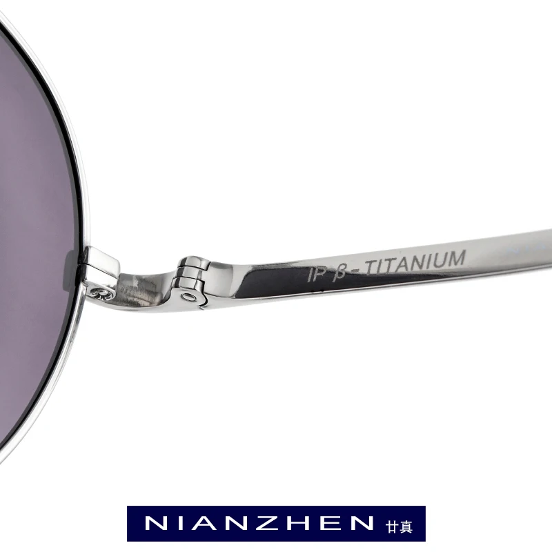 Gafas de sol de titanio puro para hombre, gafas de sol plegables polarizadas para aviación, 2019, gafas de sol de marca de diseñador para hombre, gafas de sol para hombre, 1190 - 3