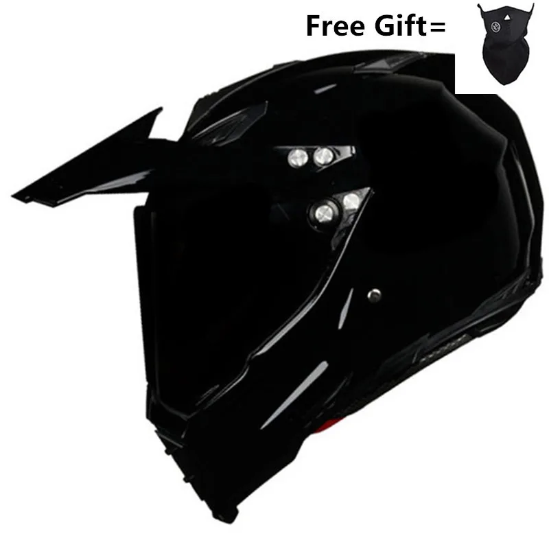 

HOT SELL Gloss black Helmet Motorcycle Racing Bicycle Helmet ATV Dirt bike Downhill MTB DH cross Helmet capacetes S M L XL XXL