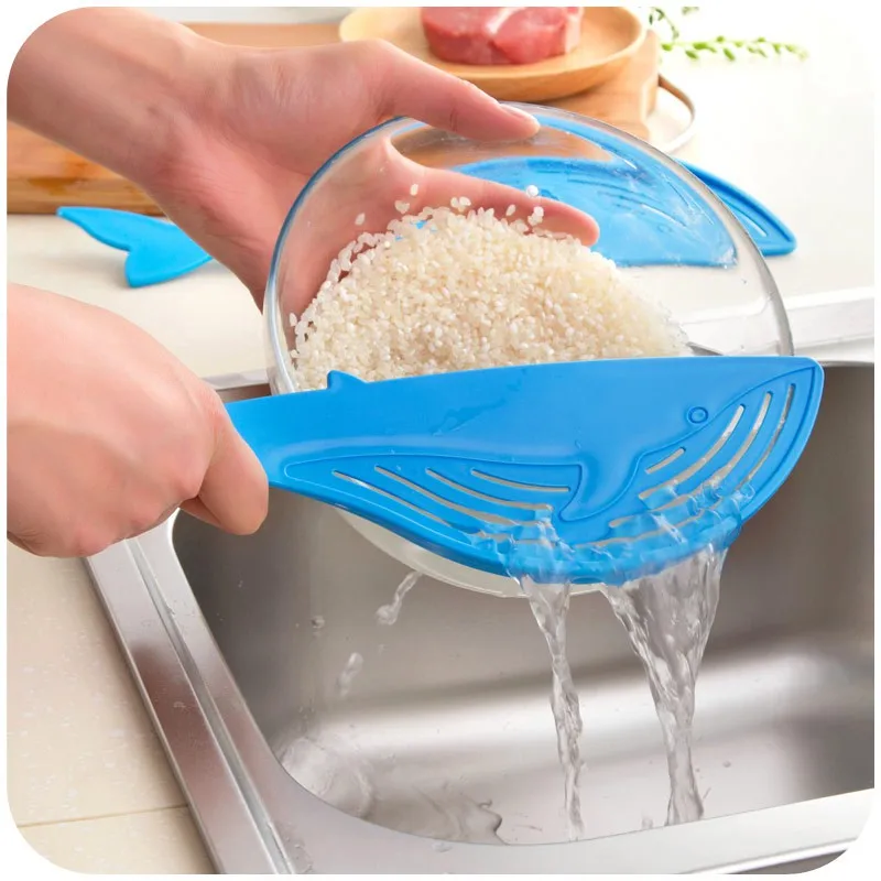 

Multifunction Kitchen Wash Plastic Strainer Cleaning Vegetable Fruit Rice Filter Gadgets For Kitchen Wash Colanders Strainer
