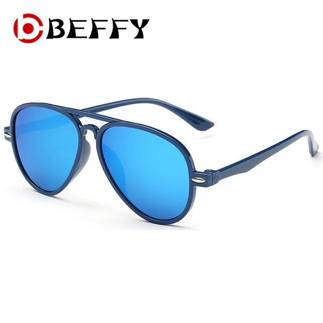 BEFFY Новые Детские Солнцезащитные Очки UV400 Ультрафиолетовые Доказательство Пилот Оттенков Высокое Качество Мода Прохладный Мальчика И Девочки Дети Солнцезащитные Очки