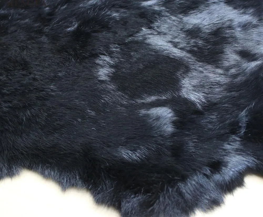 High quality wholesale price dyed rabbit fur pelt real fur skin  (5)