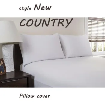 

Pillow case for bed King Size 21*37" Waterproof Pillow Protector Smooth Pillowcase For Bedbug and wetting Pillow cover zippered