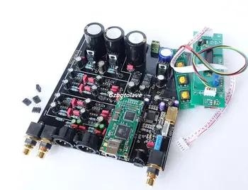 

NEW remote control ES9028PRO TCXO 0.1PPM 4 Layer DAC decoder board support Amanero iis / XMOS USB interface