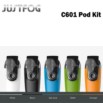 

Original Justfog C601 Pod Kit with 650mAh Battery and 1.7ml Refillable Pod Tank Electronic Cigarettes Vape Pen Minifit Pod