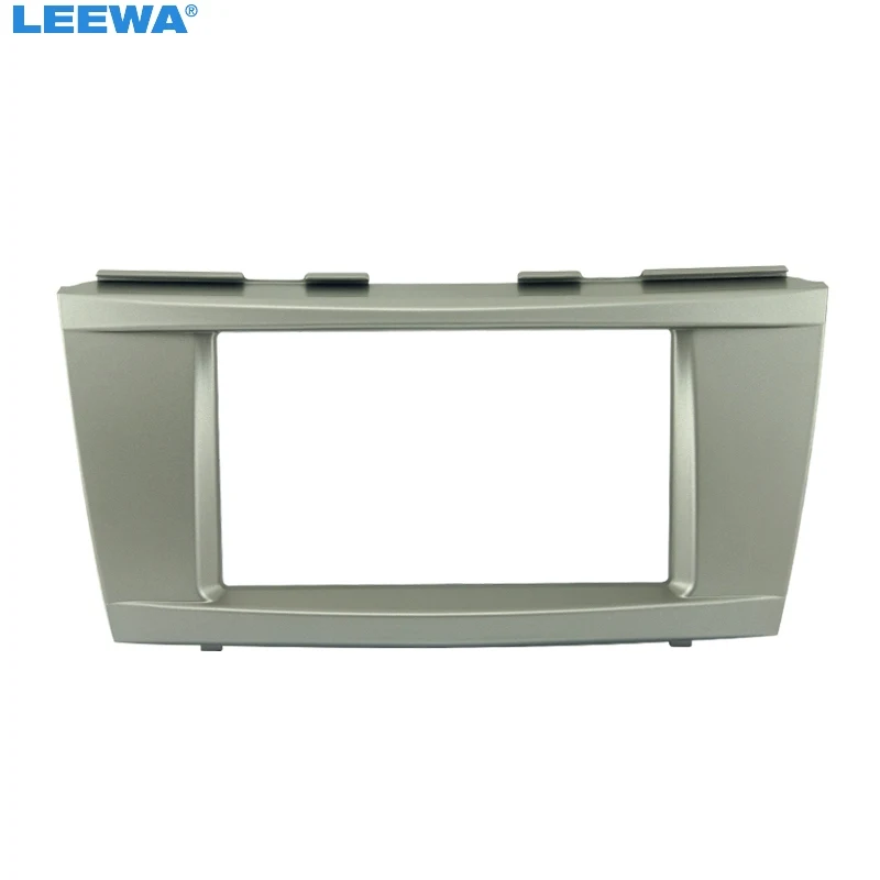 

LEEWA Free shipping-Car refitting DVD frame,DVD panel,Dash Kit,Fascia,Radio Frame,Audio frame for 06-2011 Toyota Camry ,2DIN