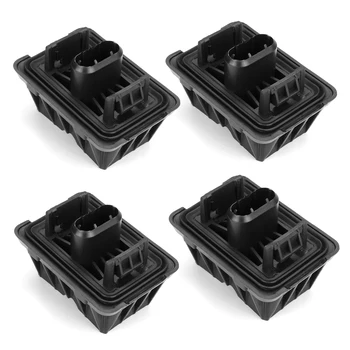

4pcs Black Lifting Support Jack Pad 51717237195 For BMW/E81 E82 E90 E91 F07 F10 F11 F06 F13 F01 F02 F03