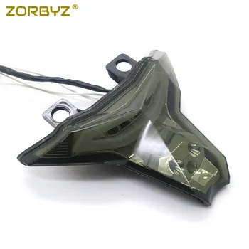 

ZORBYZ New Smoke LED Turn Signal Tail Light Brake Running Lamp For Kawasaki Z1000 2014-2016 ZX10R 2016-2017