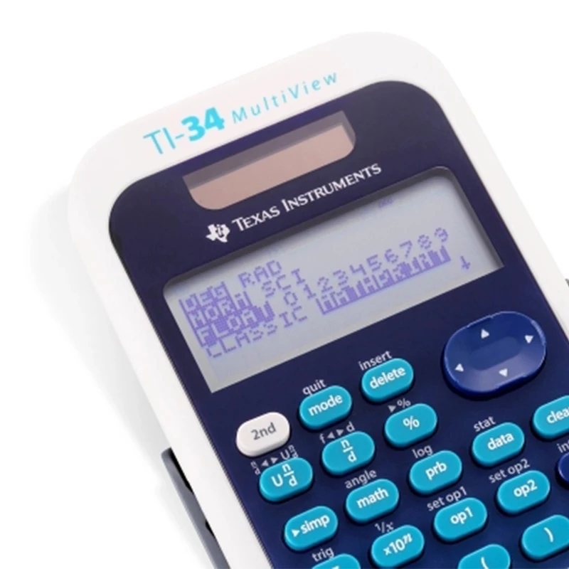 2018 قطعة واحدة تكساس إنسترومنتس TI 34 Multiview طالب اختبار امتحان مخصصة آلة حاسبة علمية 2018 قطعة واحدة تكساس إنسترومنتس TI 34 Multiview طالب اختبار امتحان مخصصة آلة حاسبة علمية
