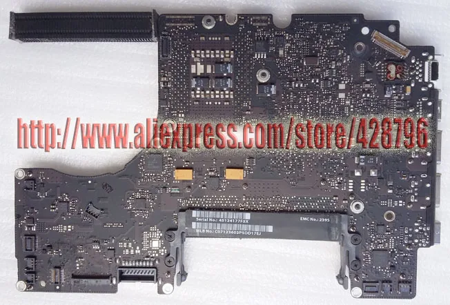 

A1342 820-2877-B 661-5640 Logic motherboard Extension Board for Book Unibody 13" A1342 2010 2.4GHz Mc207