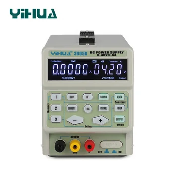 

YIHUA 3005D DC Power Supply Adjustable Digital Program Control 30V 5A Voltage Regulators Switching Laboratory DC Power Supplies
