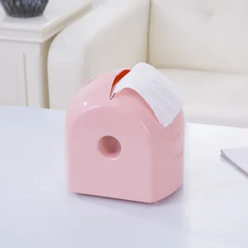 

Roll Paper Holder Plastic Paper Holder Bathroom Toilet Paper Holder Simple Tissue Case Box Home Kitchen Paper Storage Box