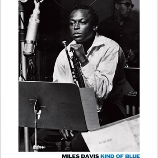 Mile Davis Kind Of Blue Laminated Poster (24 X 32)