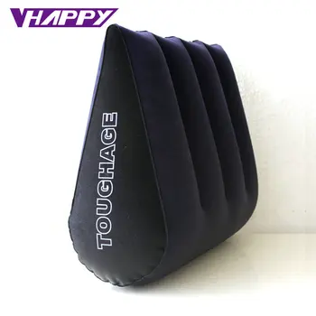 TOUGHAGE Sex Pillow Inflatable Sex Furniture Triangle Magic Wedge Pillow Cushion Erotic Products Adult Game Sex Toys for Couples 1