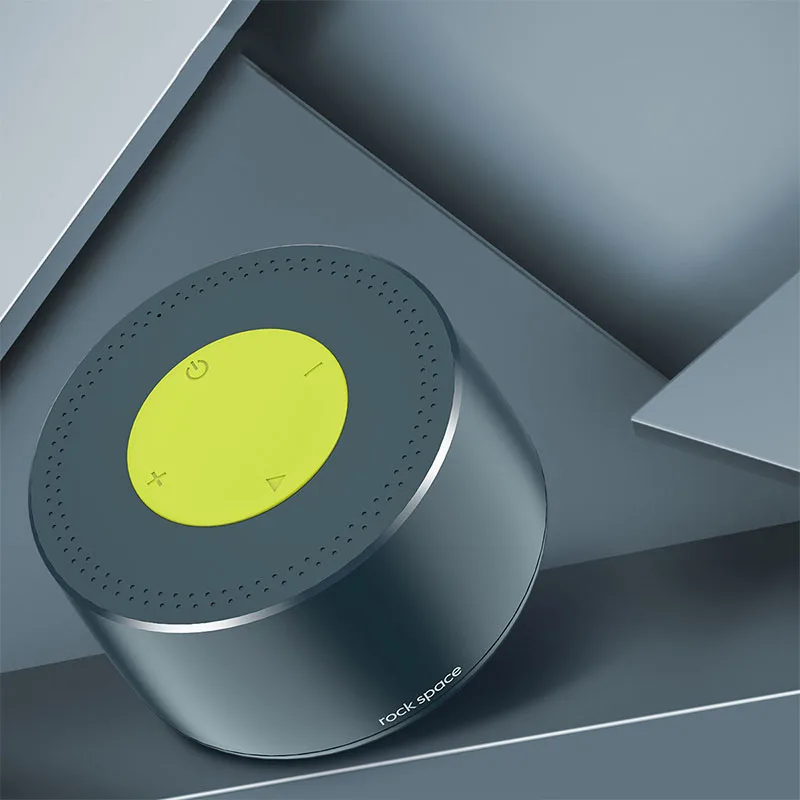

ROCK Portable Bluetooth Speaker Mini V5.0 Wireless Speaker Sound System 3D Stereo Music Surround Support Bluetooth