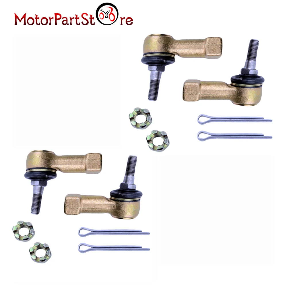 2 Sets Tie Rod End Kit for Honda TRX250R FOURTRAX 250R 1986 1987 1988 1989 ATV Quad Motorcycle