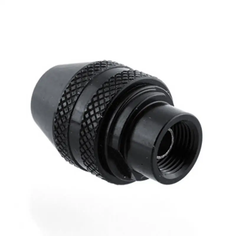  Multi Purpose Chuck Keyless For Rotary Tools 0.3-3.2mm Keyless Drill Bit Chucks Adapter Converter U