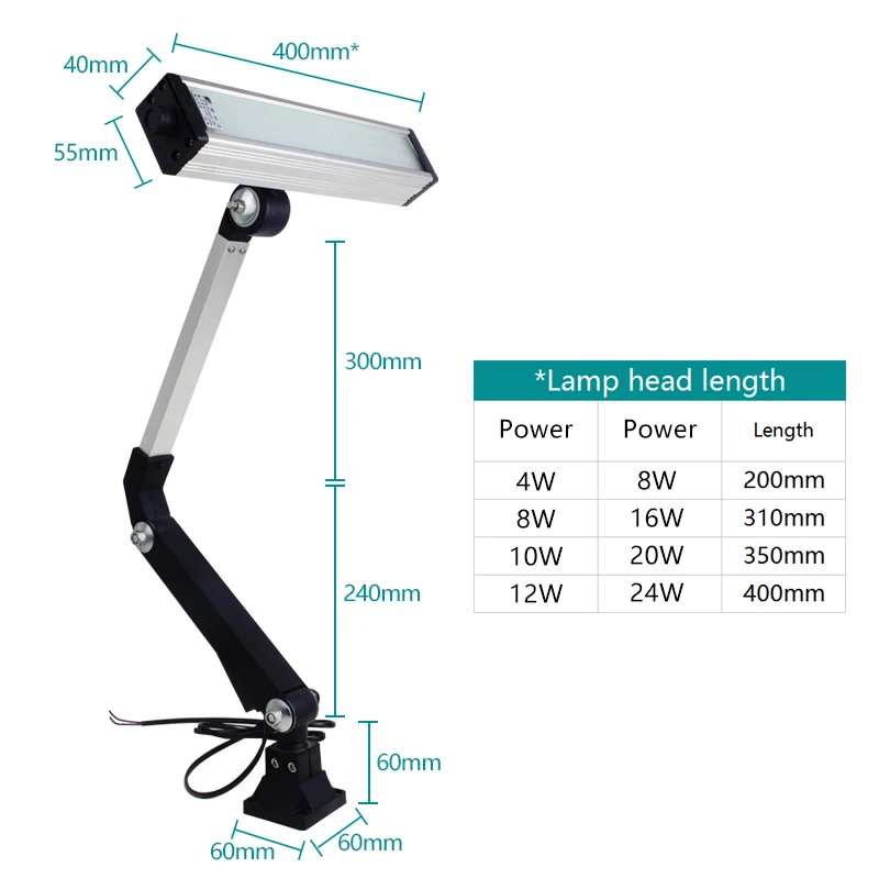  industrial led work light 220V 8W garage Lathe cnc machine Lighting explosion proof High Bay Lamp m - 32919548195