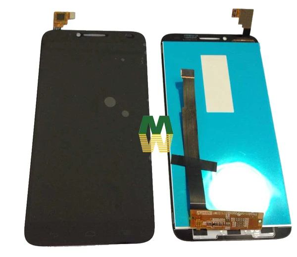 ЖК дисплей и тачскрин в сборе для Alcatel One Touch Idol 2 OT6037 6037 6037B 6037L 6037Y черно белый