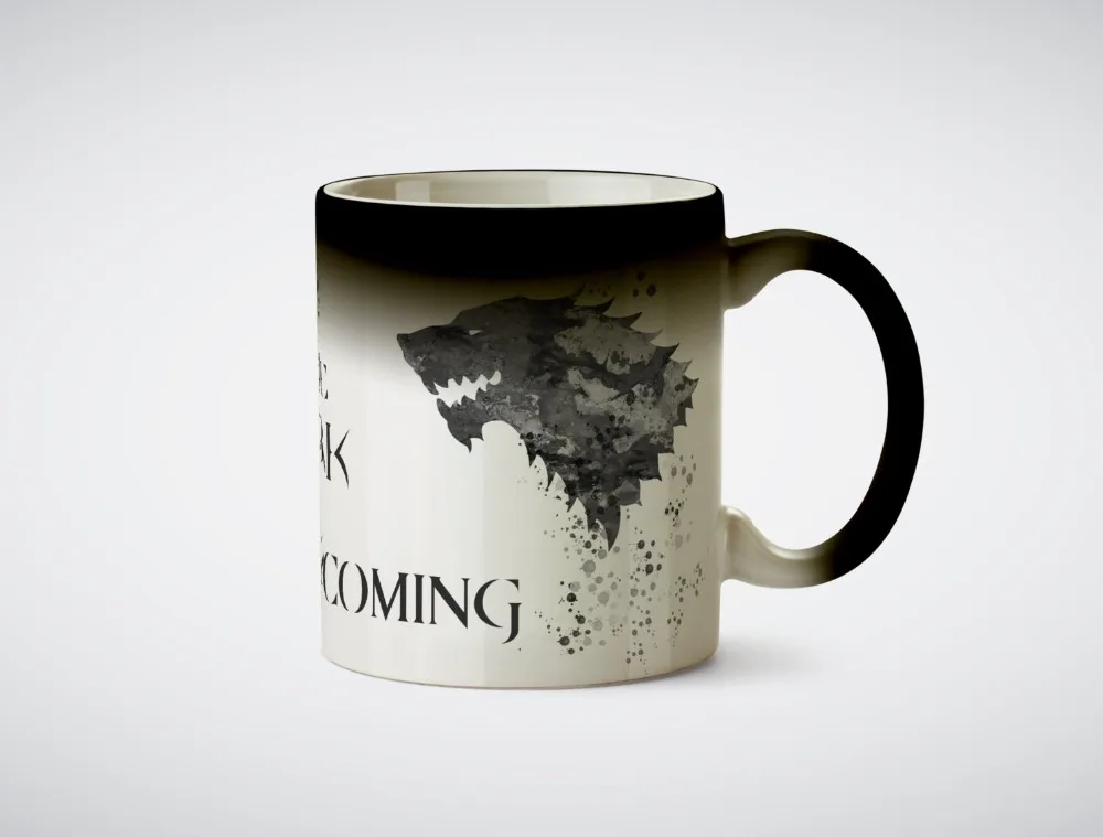 game of thrones Cup house stark mugs a song of ice and fire cup heat
