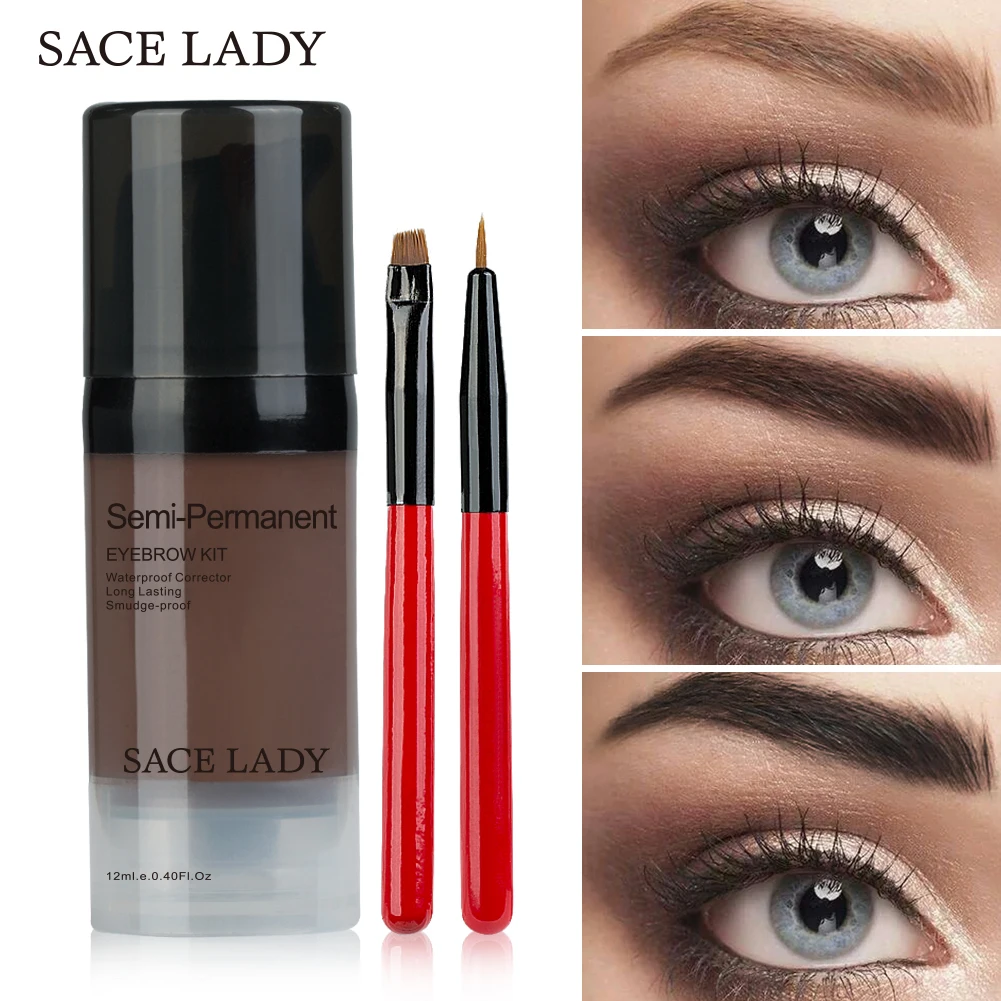 

SACE LADY Eyebrow Dye Gel Waterproof Makeup Shadow for Eye Brow Long Lasting Tint Shade Make-up WH998