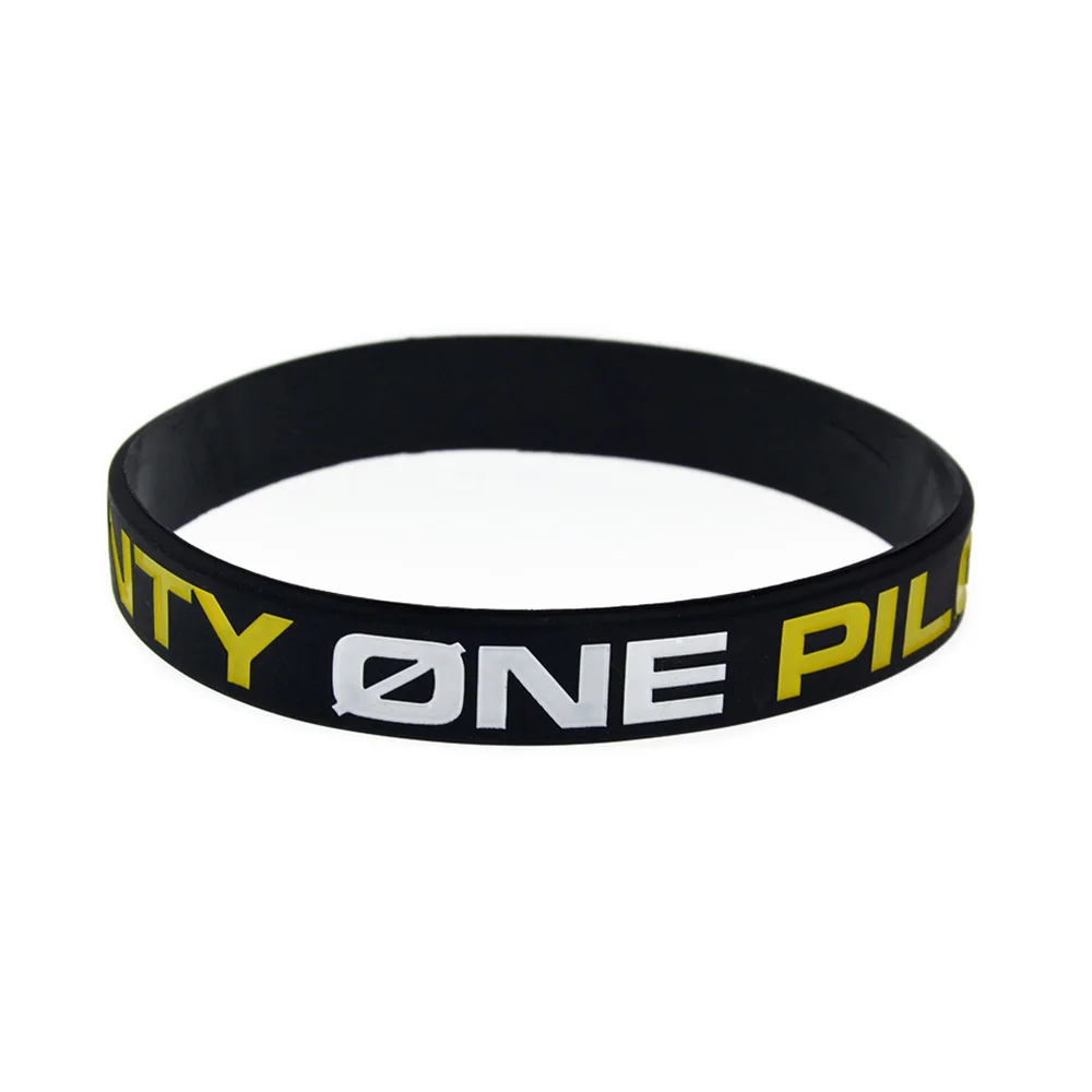OBH 2 шт Twenty One Pilots силиконовый резиновый браслет для любителей музыки
