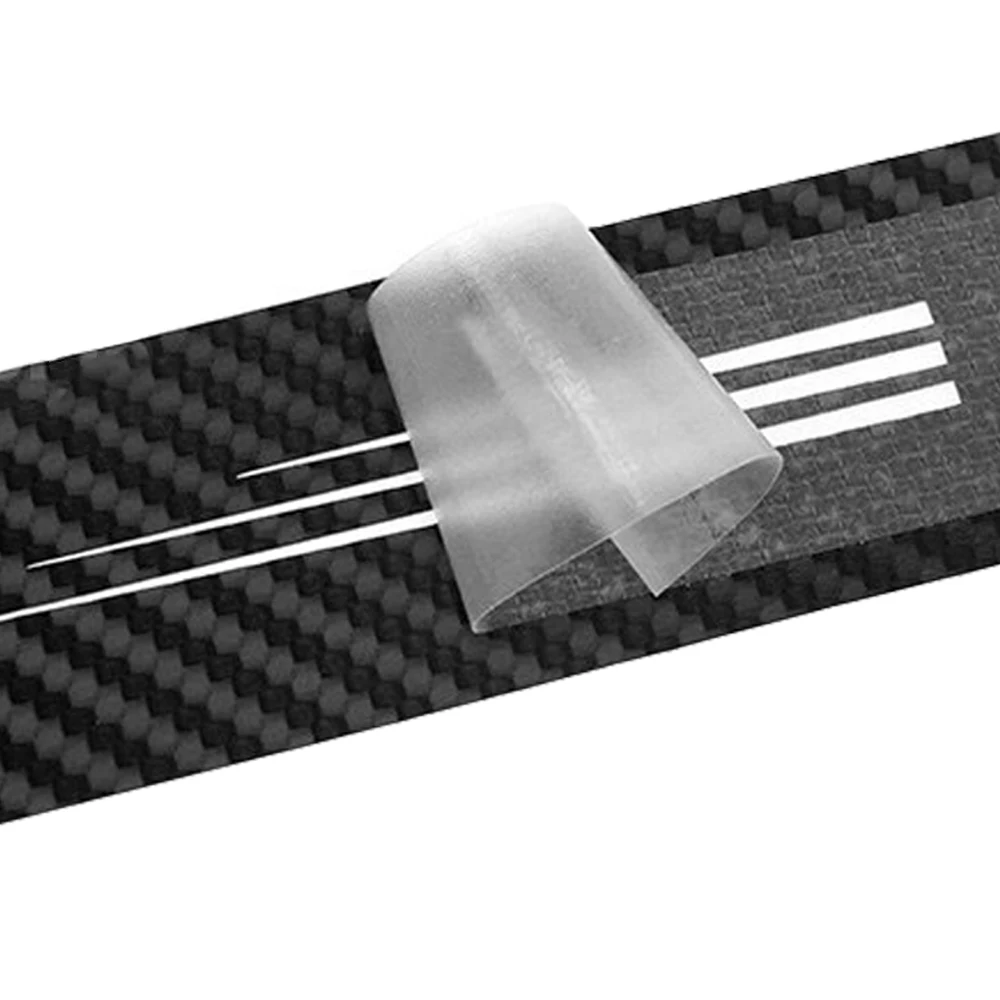 JEAZEA Carbon Fiber Stickers Decals High Mounted Stop Brake Lamp Light Car Styling For VW Volkswagen GOLF 6 7 MK6 MK7 POLO