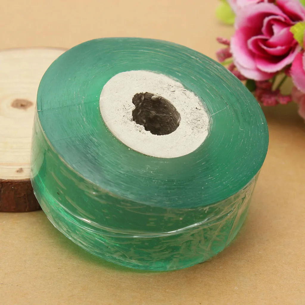100Mx2CM Grafting Stretchable Tape Nursery Moisture Floristry Barrier Plant Repair Clear For Pecans Walnuts citrus Stone Fruits